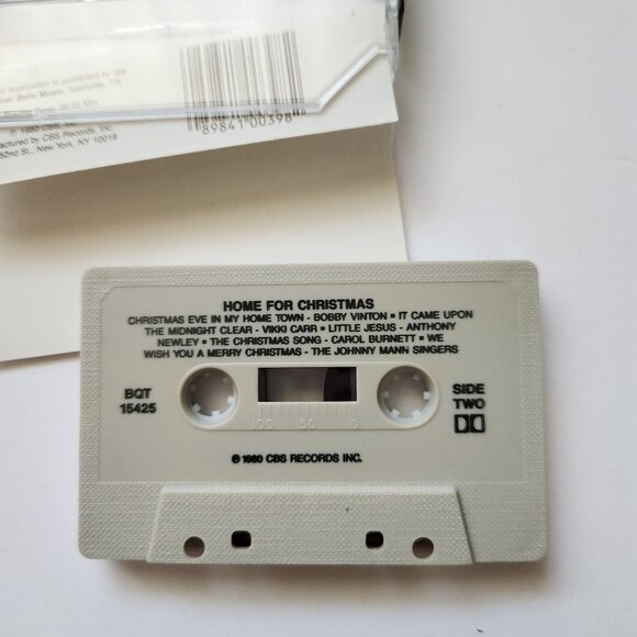Home For Christmas Cassette Tape Featuring Julie Andrews & Andy Williams Total P - Picture 5 of 5